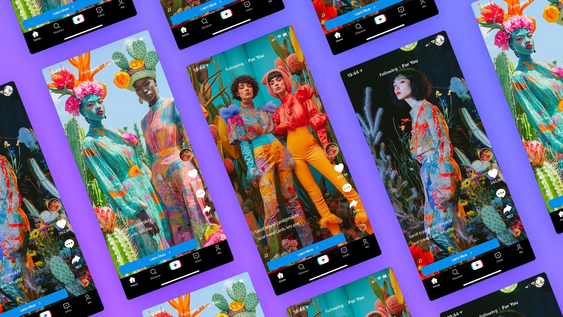 Witchtok Tarot Trend : a visionary journey on Social Media post